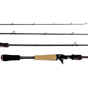 VARA CARRETILHA RAPALA TINEIDAE 6'4''LEVE 6-12LBS