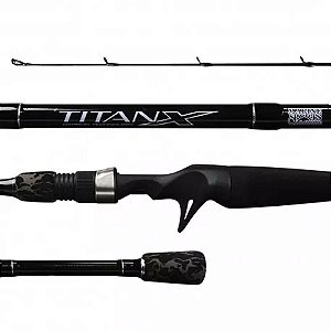 Vara Carretilha Titan X 6'6 9-30g 12-25lb Inteiriça