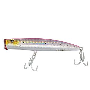 Isca Artificial Popper Sea Rush Sea Fishing 155 Cor rosa