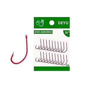 anzol 34043 no14 vermelho c/10pc
