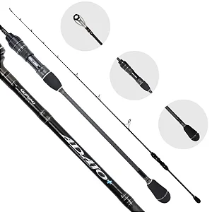 Vara Slow molinete Gomoku Adajo PE 4 jig/500gr Storm 6,3''