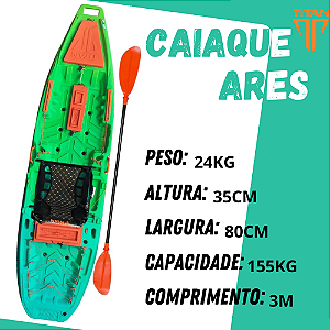 Caiaque a remo Ares TItan Cor  Aurora