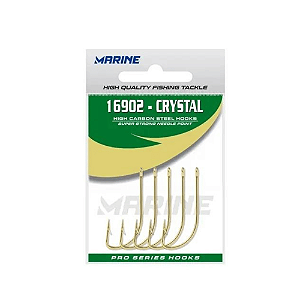 Anzol 16902 CRYSTAL GOLD CT10 C/50pc - Marine Sports