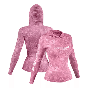 Camiseta Feminina XPROTECTION MAR NEGRO Pink G