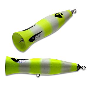 ISCA  ARTIFICIAL DOJÔ POPPER POOPÓ 180 MM AMARELO LIMÃO