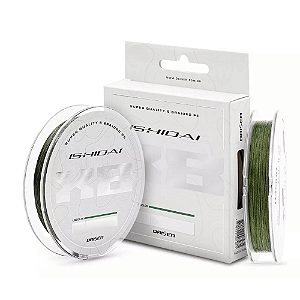 LINHA MULTIFILAMENTO 8X ISHIDAI VERDE PE 2 0,21 31LB 200MT