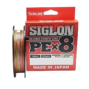 LINHA MULTIFILAMENTO SUNLINE 8X SIGLON PE8 0,48mm 100LB 300MT MULTI