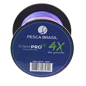 LINHA MULTIFILAMENTO ECLIPSE PRO NG 4X 500M 0.28MM COLORIDO- PESCA BRASIL