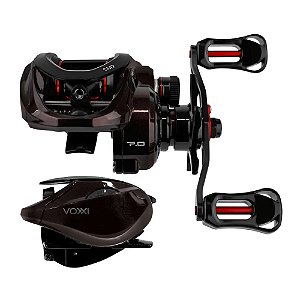 CARRETILHA VOXXI CM7 CASTING CARBON ESQUERDA