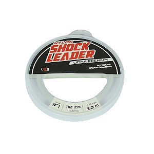 LINHA SHOCK LEADER PREMIUM LUMIS 50 METROS 60LB 0.70MM