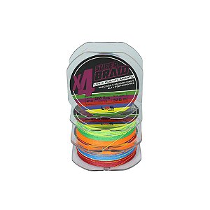 LINHA  MULTIFILAMENTO LUMIS 4X 150MT MULTICOLOR 40LB