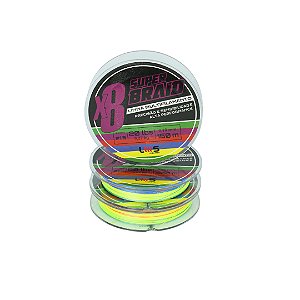LINHA MULTIFILAMENTO LUMIS 8X 150MT MULTICOLOR 60LB