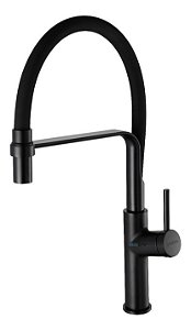 Torneira Monocomando Flexível Black Matte
