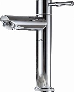 Torneira Banheiro Cromo Lavatório Quadrada Baixa Dc-6609A