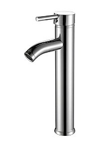 Torneira Monocomando De Banheiro Bica Redonda Alta