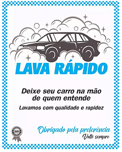 Tapete Lava Rápido Lavajato (PCT c/ 100 unidades)