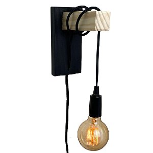 Luminária Orb Preta