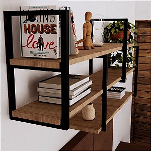 Prateleira Industrial Tripla