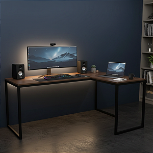 Mesa  Industrial Diretor em L