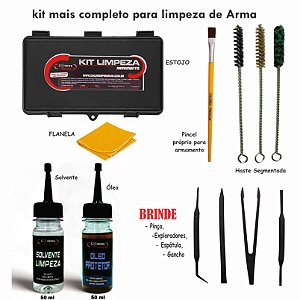 Kit Limpeza armamento