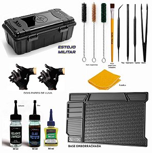 KIT limpeza de arma completo
