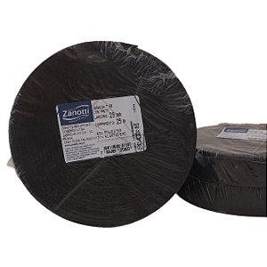 Elástico Crochet Jaraguá 30mm Preto Fio Tinto rolo com 25 mts