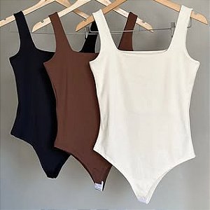 Body Feminino Afrodite Básico Suplex Regata Alcinha Forro Duplo