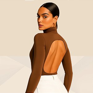 BODY PARIS MANGA LONGA COSTAS ABERTAS