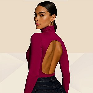 BODY PARIS MANGA LONGA COSTAS ABERTAS