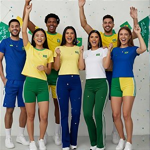 Calça Bailarina com listras laterais