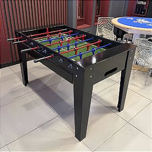 Pebolim Compensado Naval 1,28 × 0,78 Cor Preta (Usado)