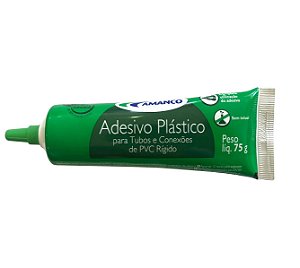 Adesivo Plástico PVC Amanco 75G