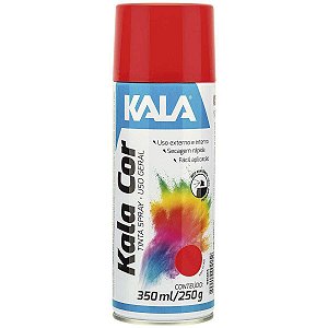 Tinta Spray Vermelho 350ml Kala