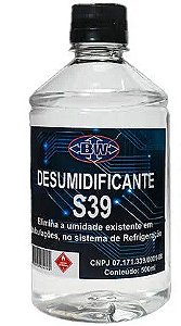 Desumidificante S39 Álcool Metílico 250ml Brasweld