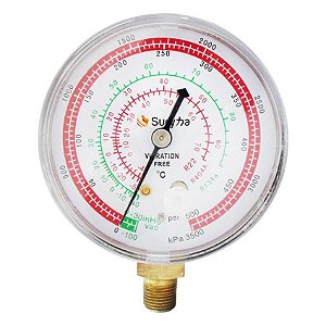 Manifold Manômetro Alta R22/r404/r134 Suryha