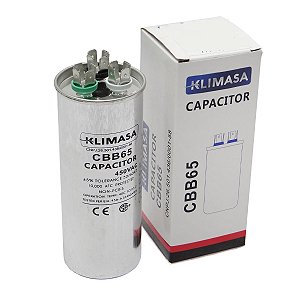 Capacitor Duplo 20 + 2.5 Mfd 450v Klimaza