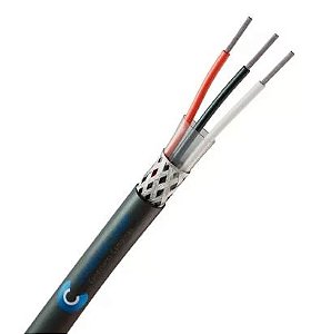 Cabo Shieldado Blindado Aft 3 X 26 Awg Preto (por metro)