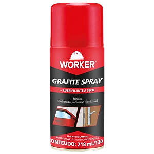 Grafite Spray Aerosol 218ml/130g - Worker