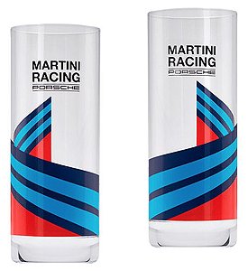 Copo Design Clássico Martini Racing - Jogo de 2 unidades