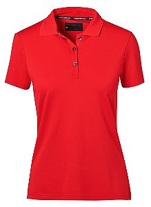 Camisa Polo Feminina Vermelha