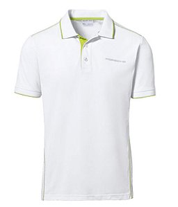 Camisa Polo Feminina Esporte Branco