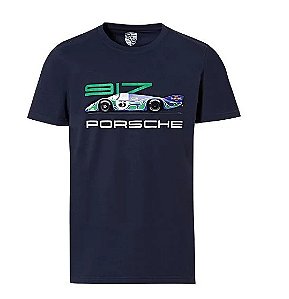 Camiseta Unissex Porsche 917 Martini Racing