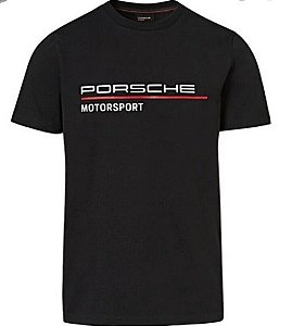 Camiseta masculina preta Motorsport Fans
