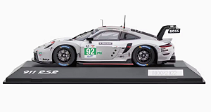 Automovel Porsche 911 RSR #92 24h Le Mans 2022, 1:43 Porsche Oficial