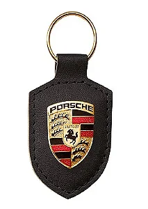 Chaveiro Porsche com Brasão Preto