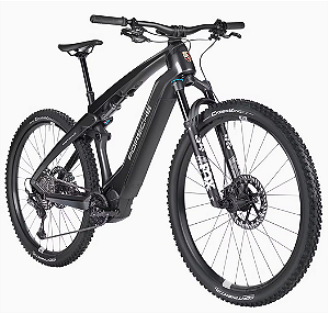 Bicicleta Elétrica Porsche E-Bike Cross Preta (*).