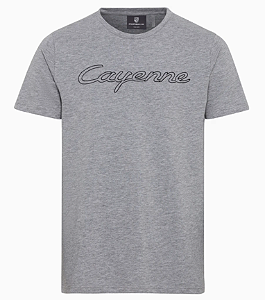 T-Shirt Cayenne cinza melange