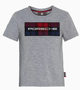 CAMISETA P/ CRIANCAS CINZA