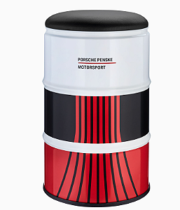 Banco Barril Porsche Penske Preto Vermelho