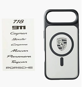 Capa iPhone 17 Air Porsche Preto MagSafe